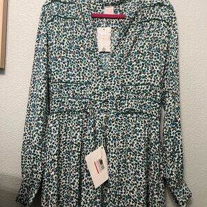 Floral Long Sleeve Dress